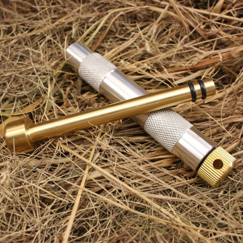 Fire Starting Kit - Nowy Zewnętrzny Rozpałkiacz Ognia z Tłokiem,