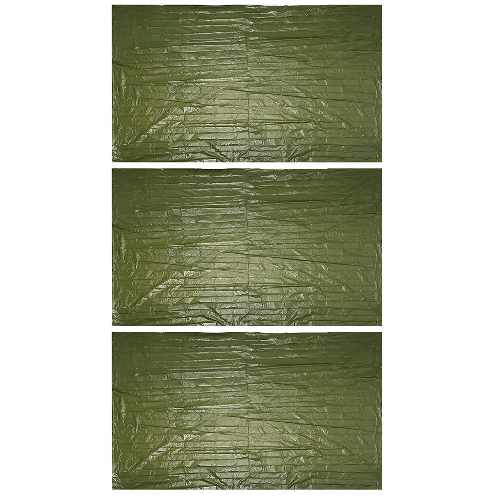 Survival Blanket Reflective - 3-częściowy koc ratunkowy na zewnątrz z