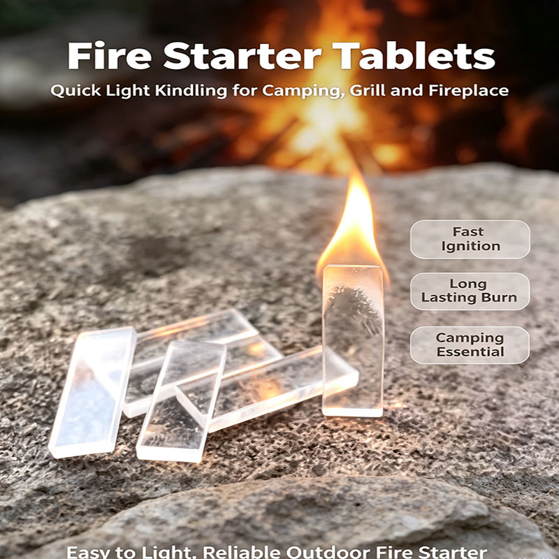 100 sztuk wodoodpornych kostek – Fire Starting Kit recenzja i cena