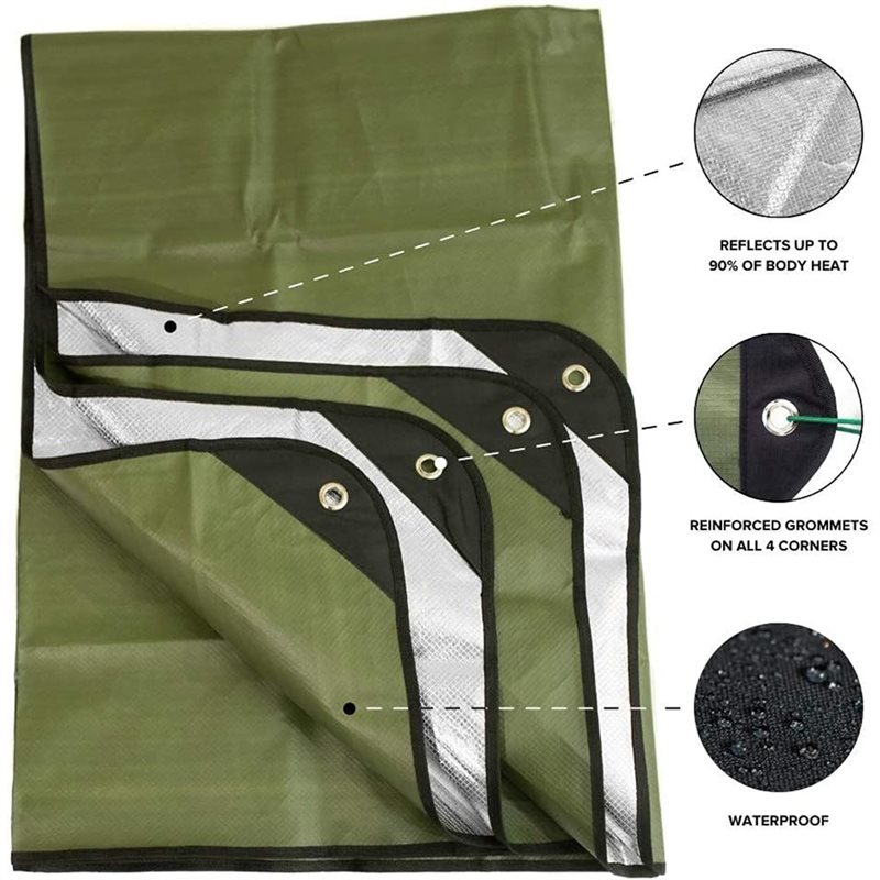 Wielokrotnego użytku izolowana – Survival Blanket Reflective recenzja i cena